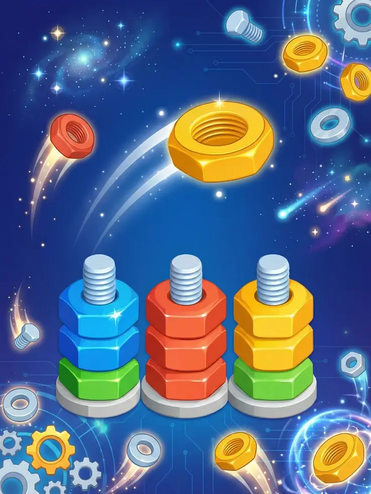 Screw Sort Puzzle